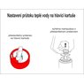 nastavení průtoku