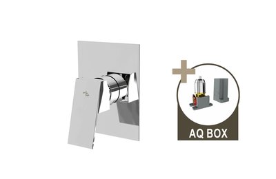 CINQUE,sprchová baterie pod omítku pro 1 odběrné místo, s AQ-boxem