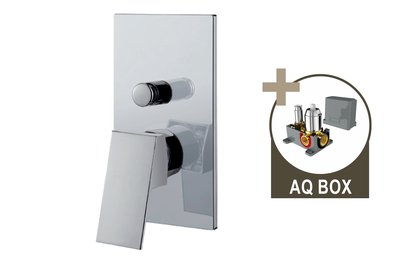 CINQUE, sprchová baterie pod omítku pro 2 odběrná místa, s AQ-boxem