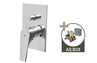 MARINA, sprchová baterie pod omítku pro 2 odběrná místa, s AQ-boxem