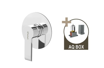 VENTURA, sprchová baterie pod omítku pro 1 odběrné místo, s AQ-boxem