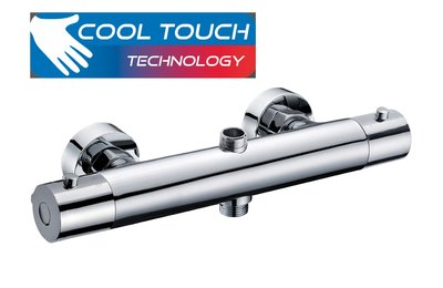 CoolTouch, sprchová termostatická baterie, pro 2 odběrná místa, rozteč 150mm