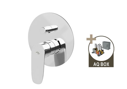 DAKOTA, sprchová baterie pod omítku  pro 2 odběrná místa, s AQ-boxem