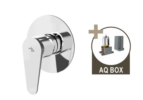 ALTEA, sprchová baterie pod omítku pro 1 odběrné místo, s AQ-boxem