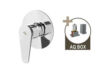ALTEA, sprchová baterie pod omítku pro 1 odběrné místo, s AQ-boxem