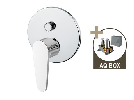 ALTEA, sprchová baterie pod omítku pro 2 odběrná místa, s AQ-boxem
