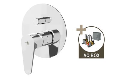 ALTEA, sprchová baterie pod omítku pro 2 odběrná místa, s AQ-boxem