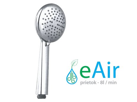 3-polohová úsporná ruční sprcha - AIR R100