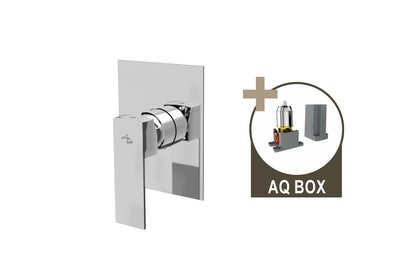DOCKS, podomítková sprchová baterie pro 1 odběrné místo, s AQ-boxem