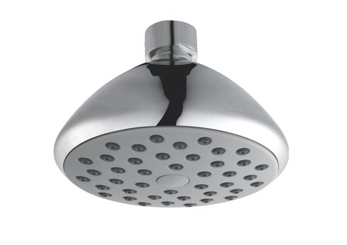 VICO, 1-pol. pevná sprcha, průměr 100 mm, chrom/šedá, plast
