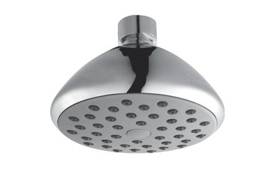 VICO, 1-pol. pevná sprcha, průměr 100 mm, chrom/šedá, plast