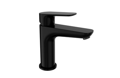 DAKOTA MATT BLACK, umyvadlová stojánková baterie bez odtokové garnitury, černá