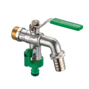zahradní kohout 1/2"x3/4", se dvěma vývody, mrazuvzdorný