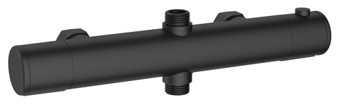 BLAZAR BLACK, sprchová termostatická baterie, pro 2 odb. místa, bez sprchové sady, rozteč 150mm, černá