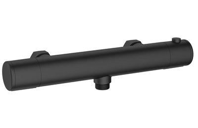 BLAZAR BLACK, sprchová termostatická baterie, dolní vývod, bez sprchové sady, rozteč 150mm