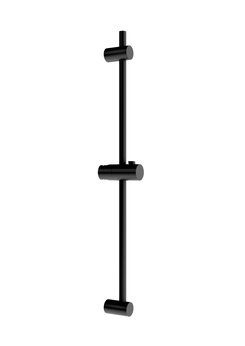 RIVA BLACK, sprchová tyč průměr 18 mm, délka 70 cm, černá RIVA BLACK, sprchová tyč průměr 18 mm, délka 70 cm, černá