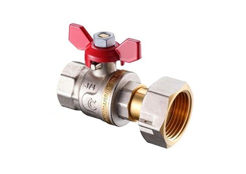 kulový kohout S30, FF s převlečnou matkou, motýl, Calido kulový kohout S30, FF s převlečnou matkou, motýl, Calido