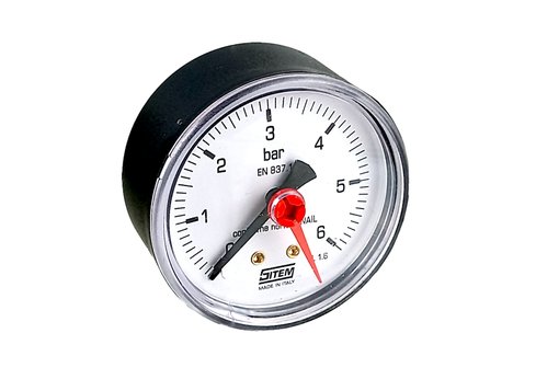 manometr (tlakoměr) se zadním napojením