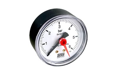 manometr (tlakoměr) se zadním napojením